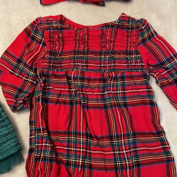 Christmas Holiday Red Plaid Bundle | 6-9 & 6-12 mos - Picture 6 of 13
